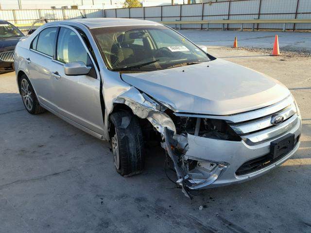 3FAHP0HA9CR301310 - 2012 FORD FUSION SE SILVER photo 1