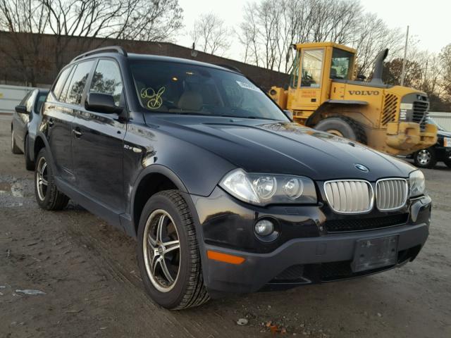 WBXPC93427WF17631 - 2007 BMW X3 3.0SI BLACK photo 1