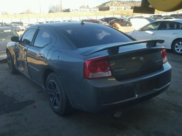 2B3KA43D19H524781 - 2009 DODGE CHARGER GRAY photo 3