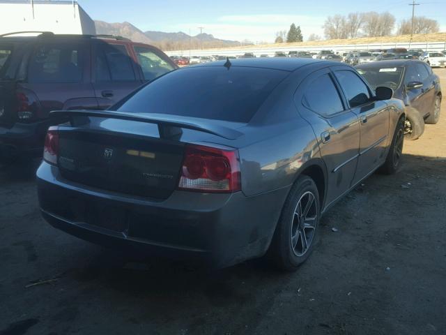 2B3KA43D19H524781 - 2009 DODGE CHARGER GRAY photo 4