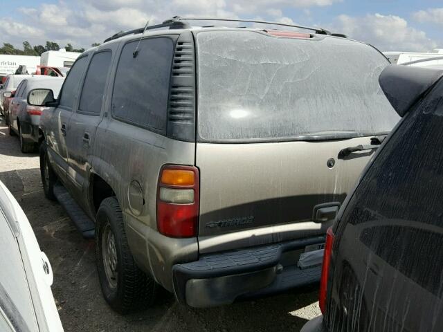 1GNEC13T61J132689 - 2001 CHEVROLET TAHOE C150 GRAY photo 3