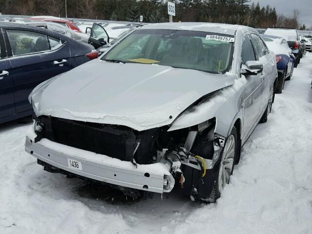 1FAHP2JW2CG141148 - 2012 FORD TAURUS LIM SILVER photo 2