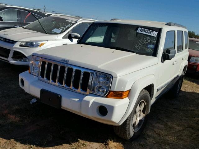 1J8HH48K19C512878 - 2009 JEEP COMMANDER WHITE photo 2