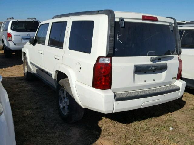 1J8HH48K19C512878 - 2009 JEEP COMMANDER WHITE photo 3