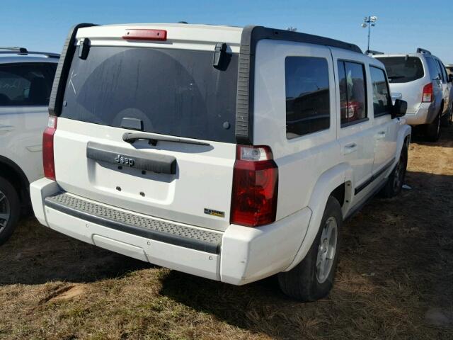 1J8HH48K19C512878 - 2009 JEEP COMMANDER WHITE photo 4