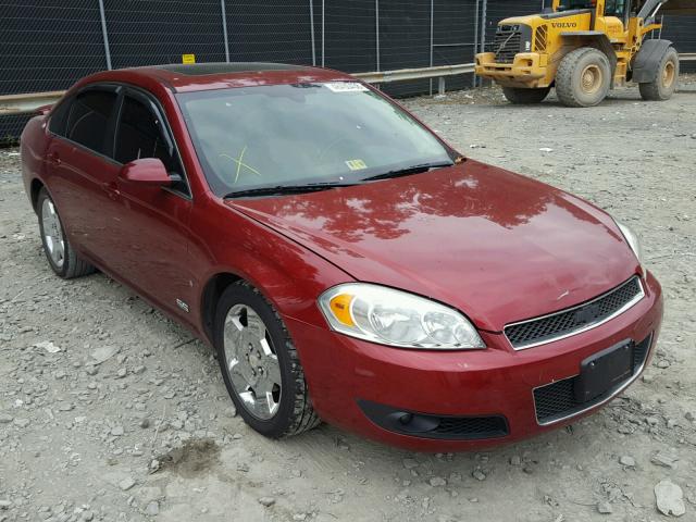 2G1WD58C889115031 - 2008 CHEVROLET IMPALA SUP 红色 照片 1