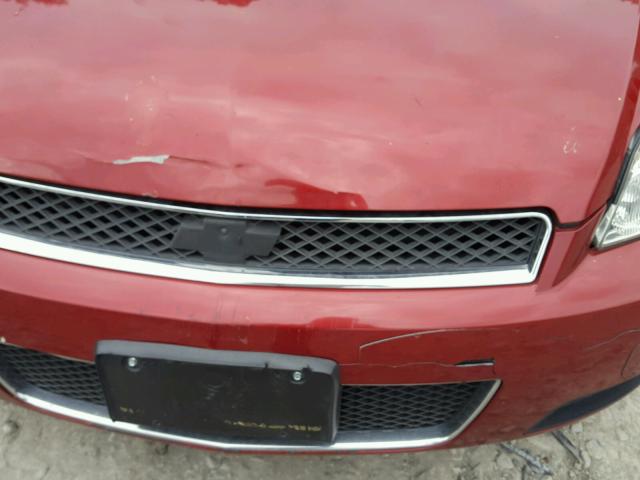 2G1WD58C889115031 - 2008 CHEVROLET IMPALA SUP RED photo 9