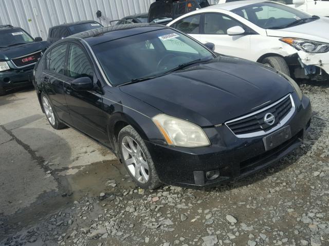 1N4BA41E57C812349 - 2007 NISSAN MAXIMA SE BLACK photo 1