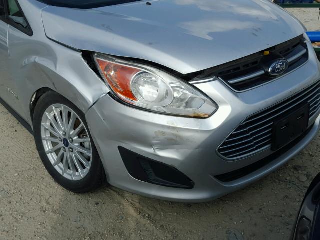 1FADP5AU7EL518159 - 2014 FORD C-MAX SE SILVER photo 9