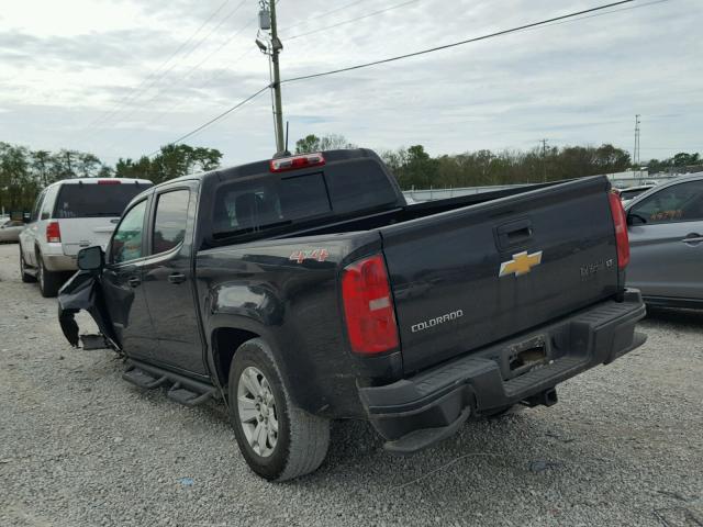 1GCGTCE31G1182645 - 2016 CHEVROLET COLORADO L BLACK photo 3