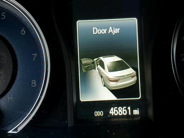 4T1BF1FK3GU567405 - 2016 TOYOTA CAMRY LE Silber Foto 8