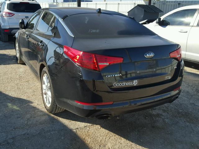 5XXGM4A71DG123929 - 2013 KIA OPTIMA LX BLACK photo 3