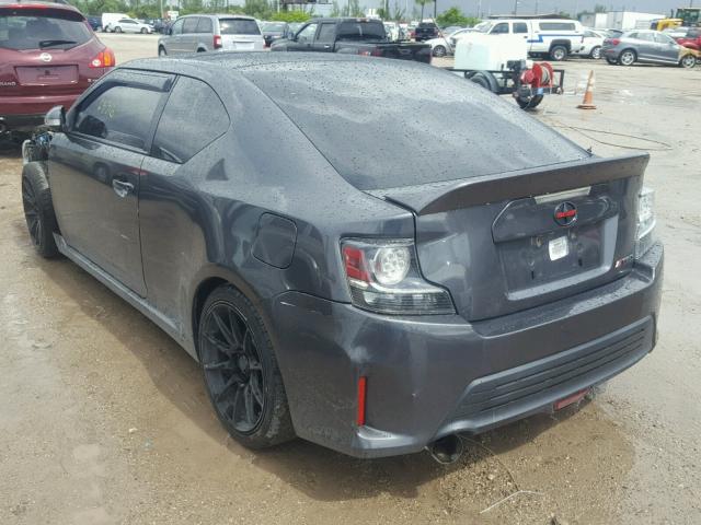 JTKJF5C75F3092649 - 2015 TOYOTA SCION TC 灰色 照片 3