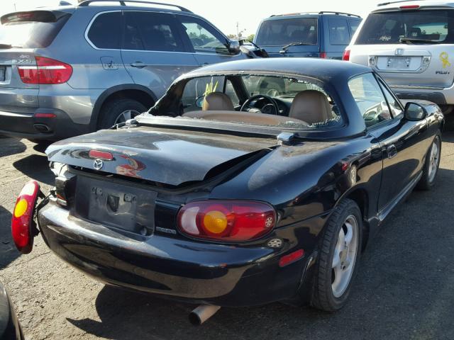 JM1NB3539Y0150978 - 2000 MAZDA MX-5 MIATA BLACK photo 10