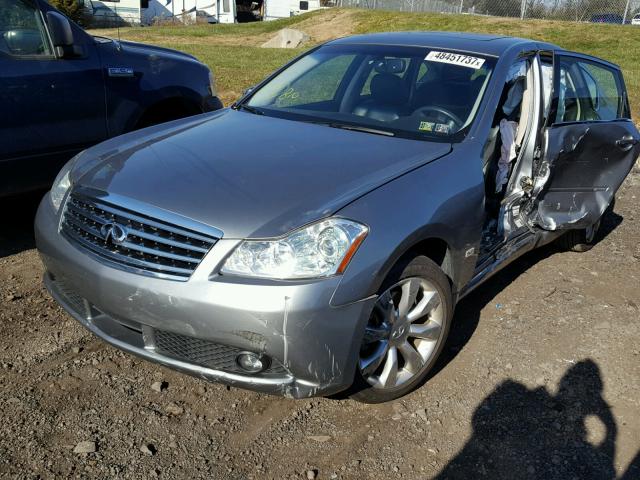 JNKAY01F17M455280 - 2007 INFINITI M35 BASE GRAY photo 2