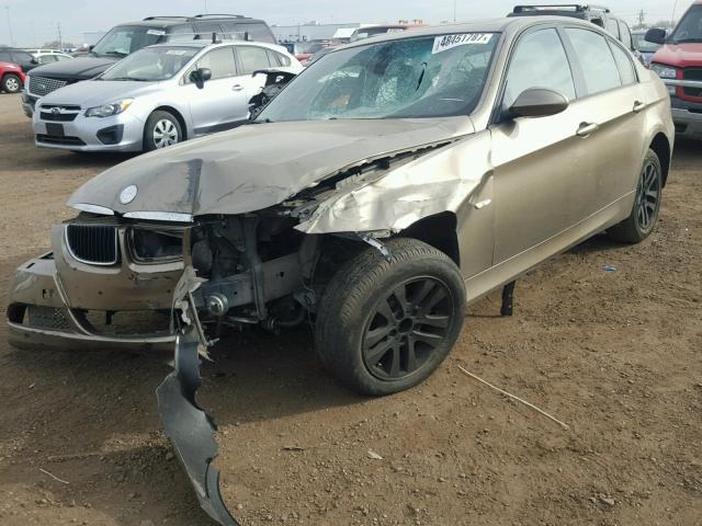 WBAVC93557KX59893 - 2007 BMW 328 XI GOLD photo 2