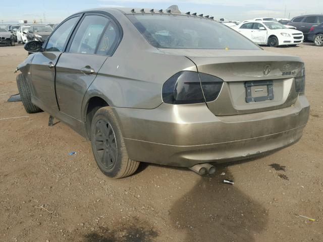 WBAVC93557KX59893 - 2007 BMW 328 XI GOLD photo 3