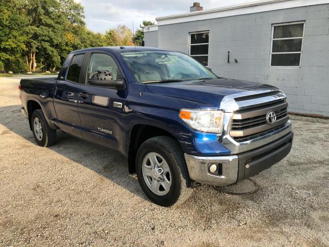 5TFUY5F11FX480251 - 2015 TOYOTA TUNDRA DOU BLUE photo 1