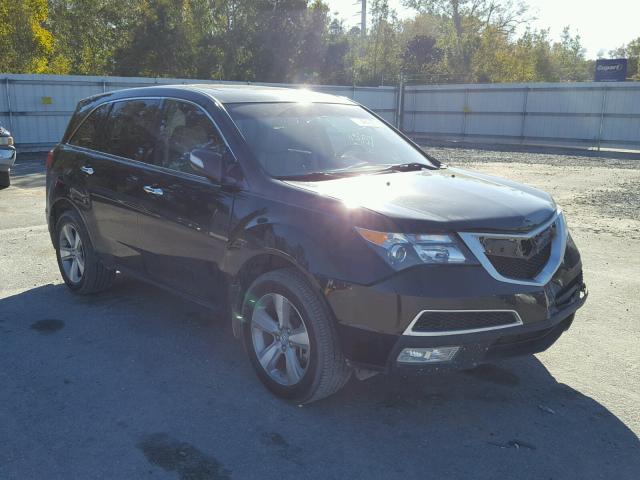 2HNYD2H62BH544567 - 2011 ACURA MDX TECHNO BLACK photo 1