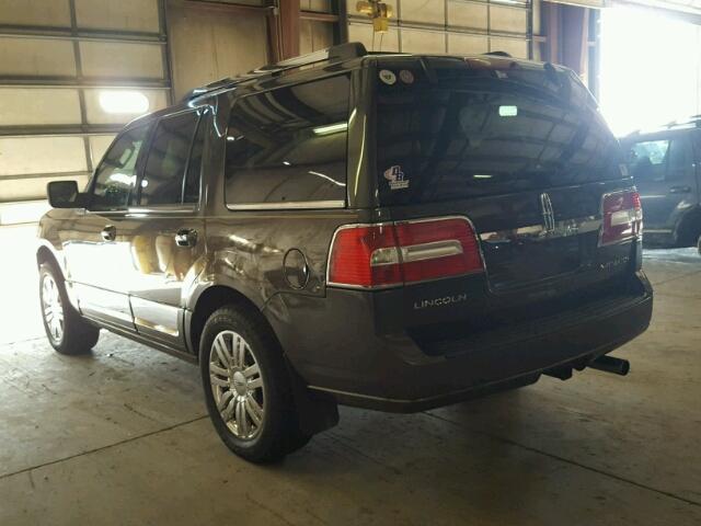 5LMFU28568LJ22388 - 2008 LINCOLN NAVIGATOR Brązowy zdjęcie 3