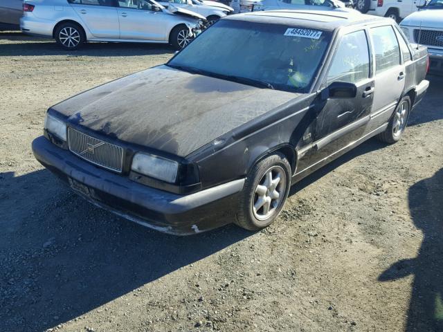 YV1LS5545T1319211 - 1996 VOLVO 850 BASE BLACK photo 2