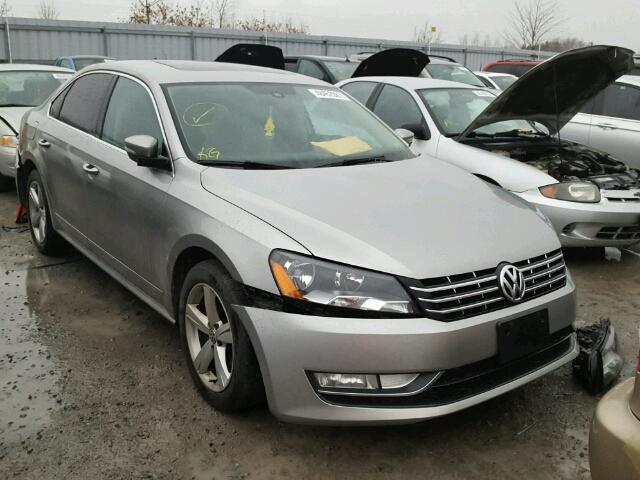 1VWBN7A30DC142703 - 2013 VOLKSWAGEN PASSAT SE GRAY photo 1