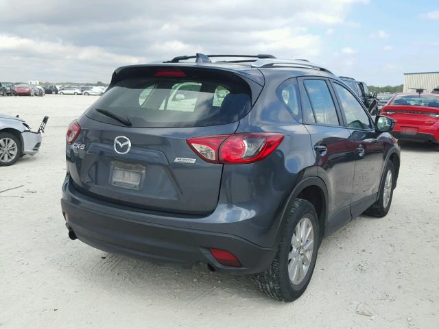 JM3KE2BE4D0150138 - 2013 MAZDA CX-5 SPORT GRAY photo 4