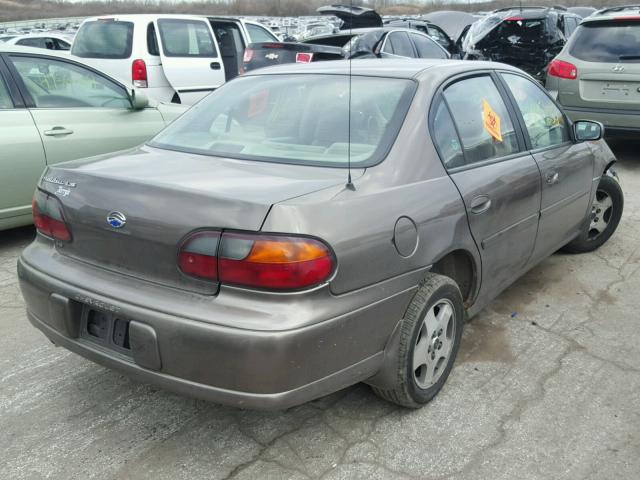 1G1NE52J02M684465 - 2002 CHEVROLET MALIBU LS 米色 照片 4