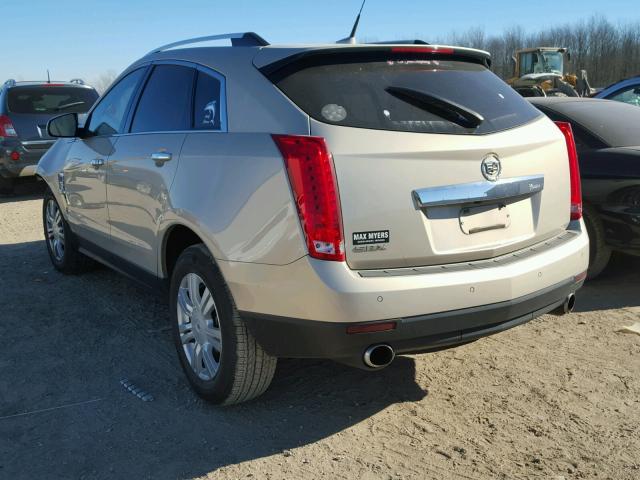 3GYFNAEY5BS522838 - 2011 CADILLAC SRX LUXURY TAN photo 3