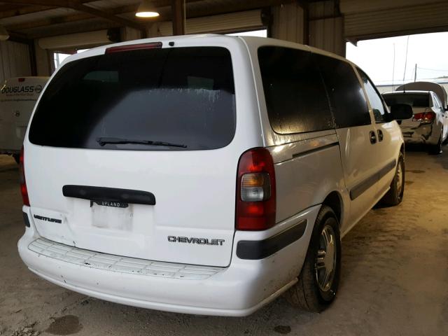 1GNDX03E34D101284 - 2004 CHEVROLET VENTURE WHITE photo 4