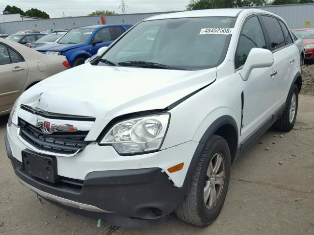 3GSCL33PX8S586391 - 2008 SATURN VUE XE WHITE photo 2