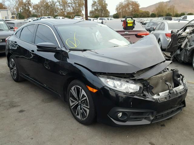 2HGFC1F78GH650343 - 2016 HONDA CIVIC EXL BLACK photo 1