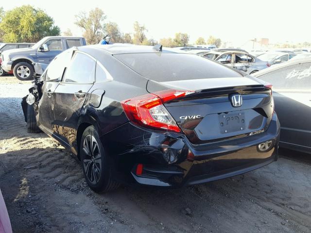 2HGFC1F78GH650343 - 2016 HONDA CIVIC EXL BLACK photo 3