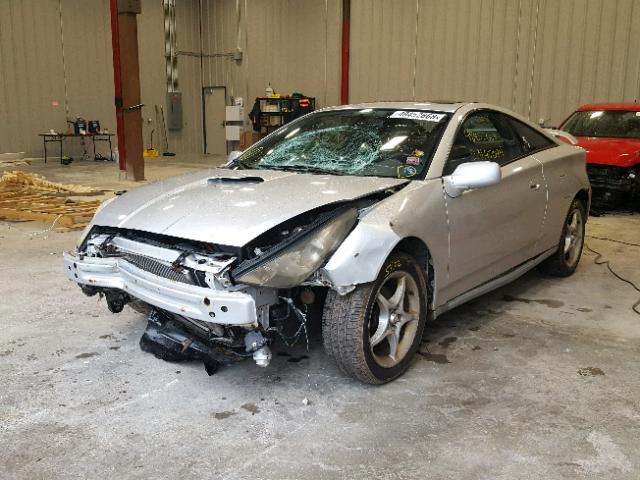 JTDDY32T510036481 - 2001 TOYOTA CELICA GT- SILVER photo 2