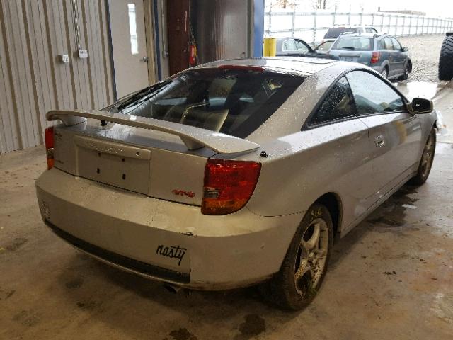 JTDDY32T510036481 - 2001 TOYOTA CELICA GT- SILVER photo 4