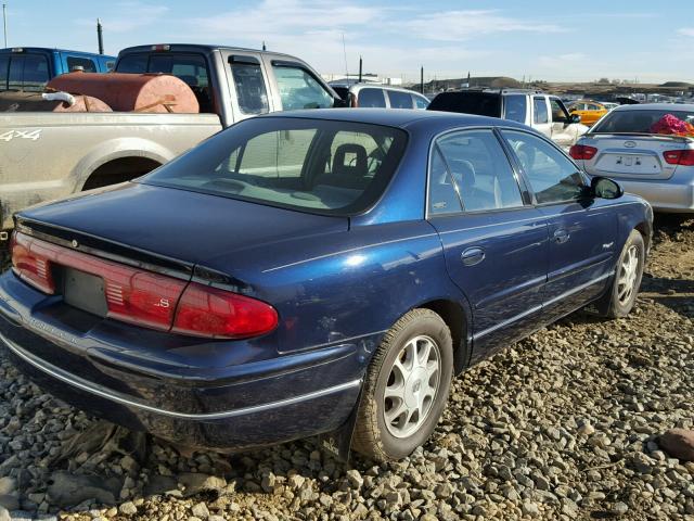 2G4WB52KXW1578812 - 1998 BUICK REGAL LS BLUE photo 4