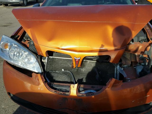 1G2ZM171664167713 - 2006 PONTIAC G6 GTP ORANGE photo 7