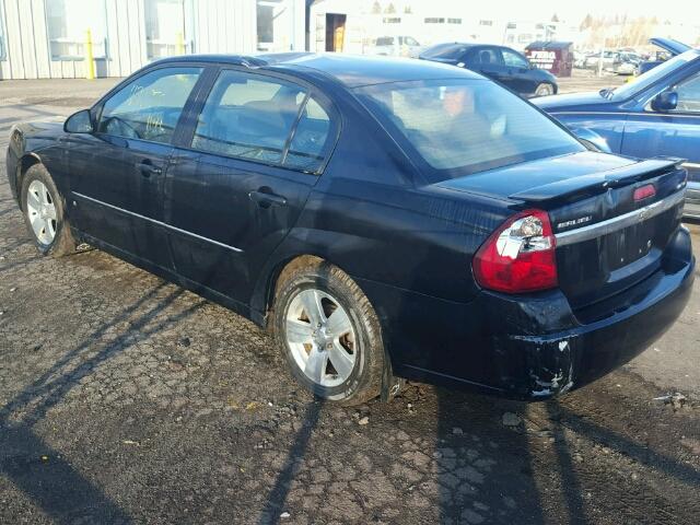 1G1ZT51846F149560 - 2006 CHEVROLET MALIBU LT BLACK photo 3