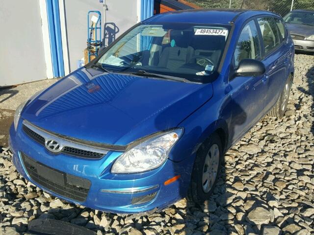 KMHDB85EX9U045074 - 2009 HYUNDAI ELANTRA TO BLUE photo 2