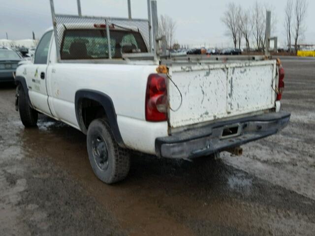 1GCGC24U53Z165878 - 2003 CHEVROLET SILVERADO WHITE photo 3