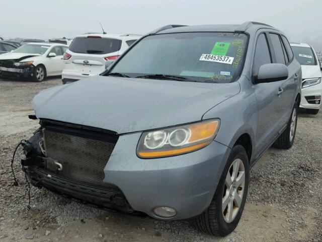 5NMSH13E88H154983 - 2008 HYUNDAI SANTA FE S GRAY photo 2