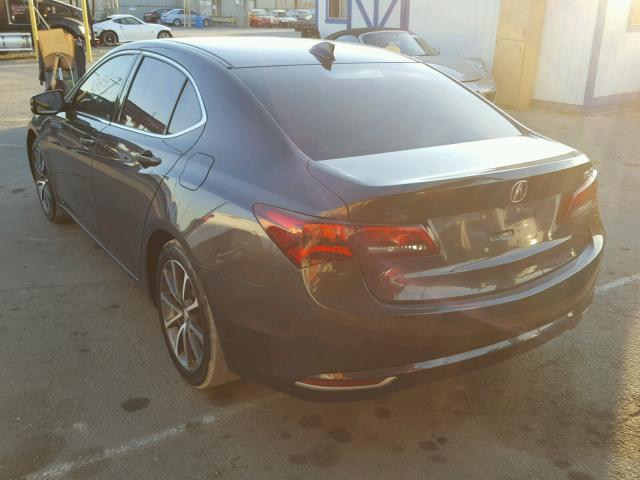 19UUB2F78FA000733 - 2015 ACURA TLX ADVANC GRAY photo 3