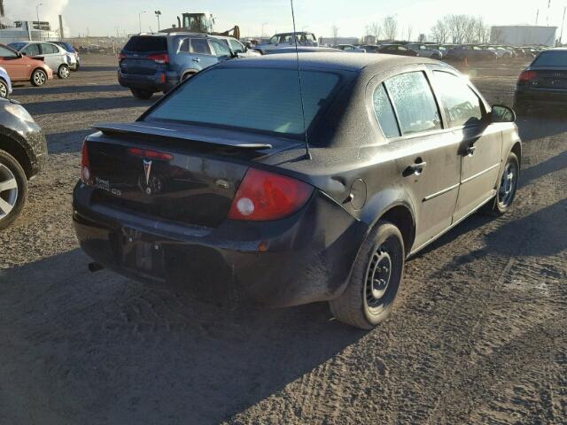 1G2AL55F577335931 - 2007 PONTIAC G5 SE BLACK photo 4