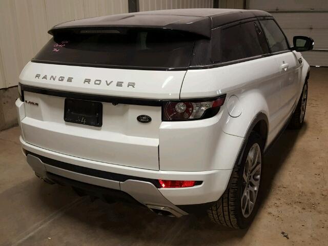 SALVT1BG9DH706669 - 2013 LAND ROVER RANGE ROVE WHITE photo 4