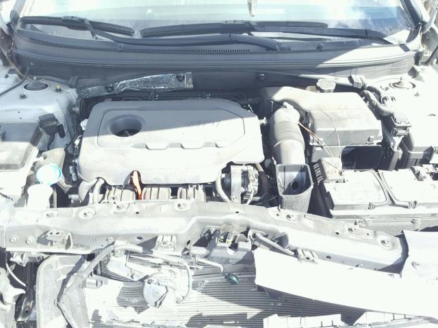 5NPE34AF0FH164402 - 2015 HYUNDAI SONATA SPO SILVER photo 7