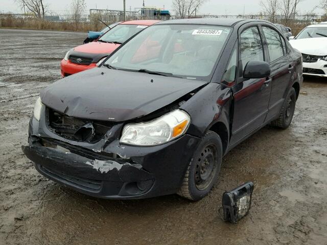 JS2YC5A29B6301346 - 2011 SUZUKI SX4 LE BLACK photo 2