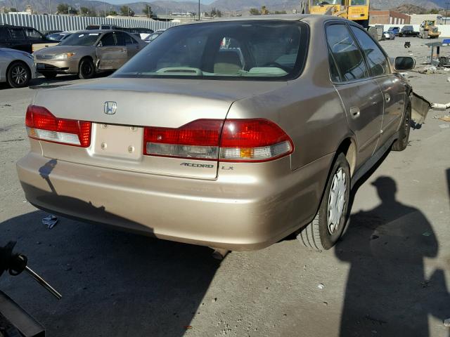 3HGCG66502G703046 - 2002 HONDA ACCORD LX GOLD photo 4