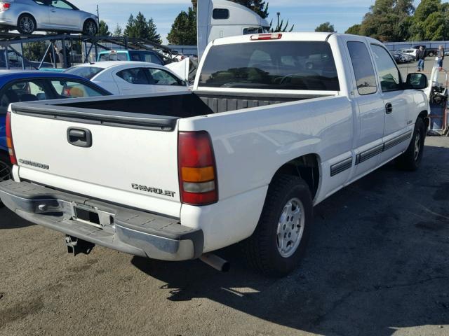 2GCEC19T7Y1143835 - 2000 CHEVROLET SILVERADO WHITE photo 4