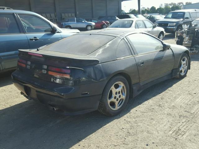 JN1RZ24A4LX004918 - 1990 NISSAN 300ZX BLACK photo 4