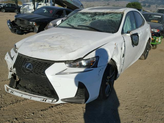 JTHBA1D27H5038815 - 2017 LEXUS IS 200T WHITE photo 2